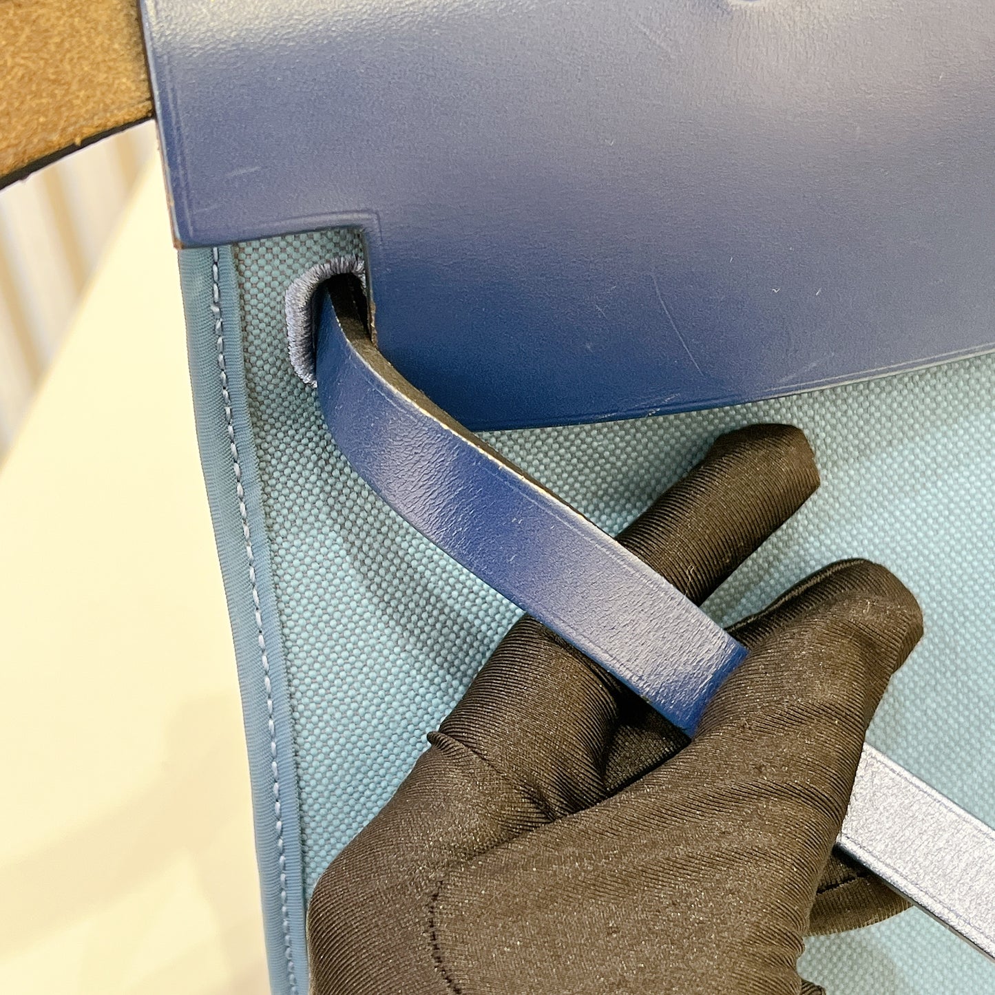 Hermes Herbag 31 in Blue
