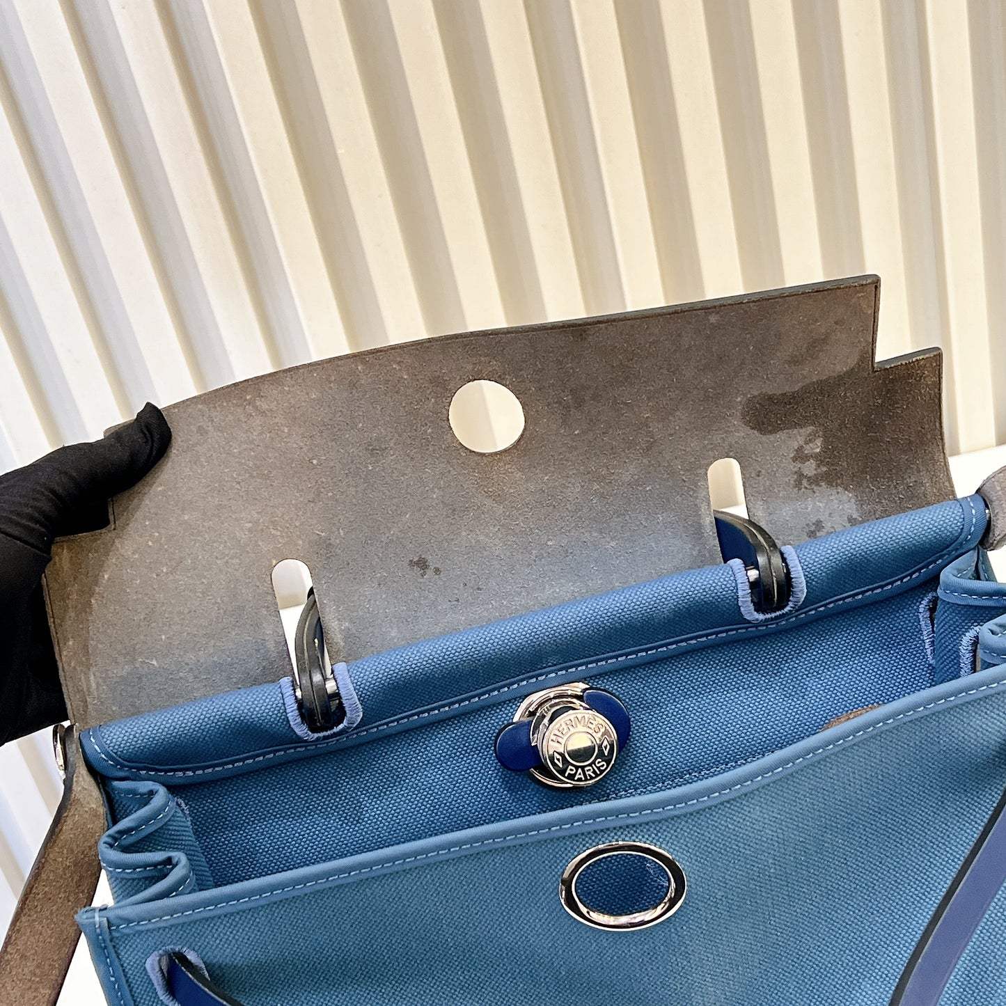 Hermes Herbag 31 in Blue