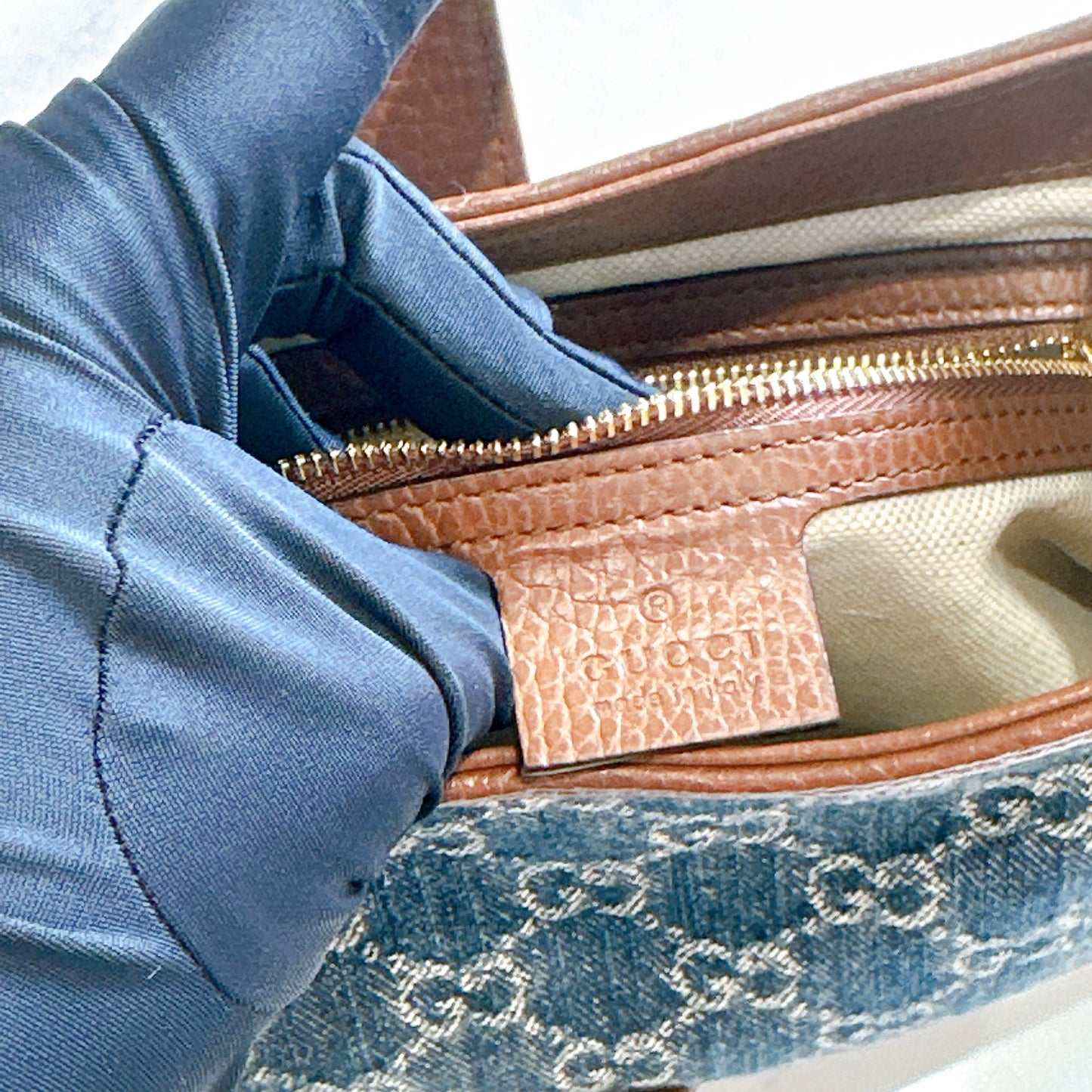Gucci Jackie 1961 Small in Denim