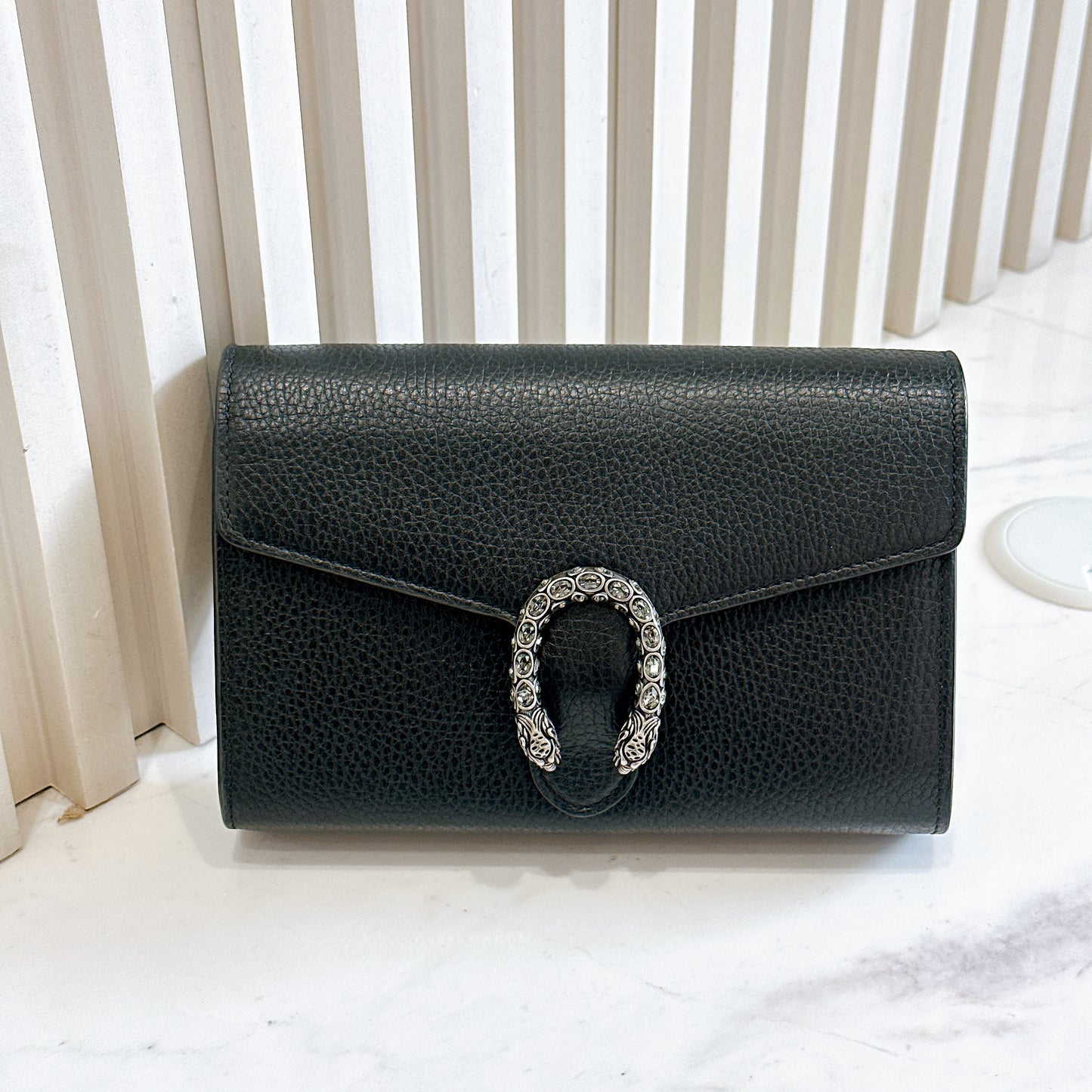 Gucci Dionysus Wallet On Chain Black