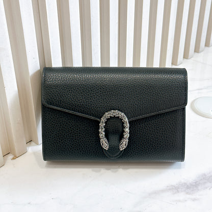 Gucci Dionysus Wallet On Chain Black