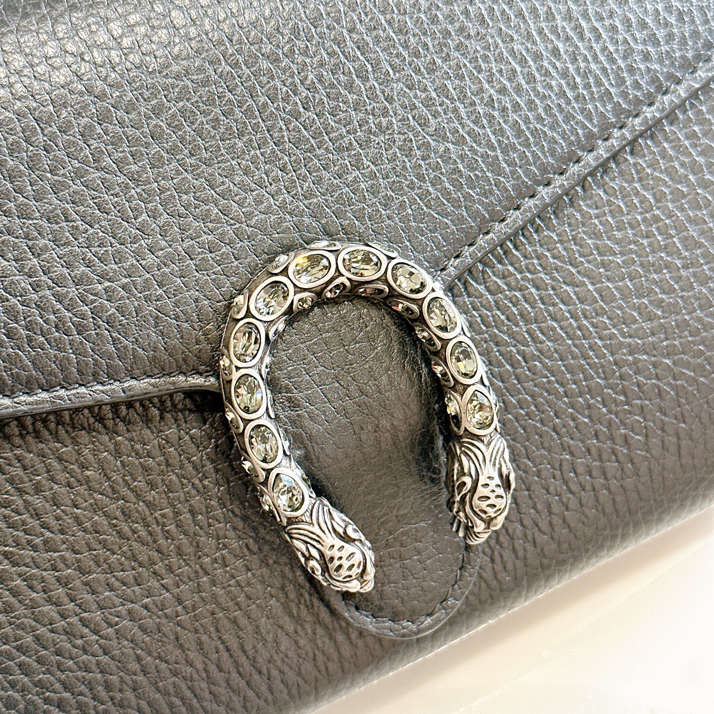Gucci Dionysus Wallet On Chain Black