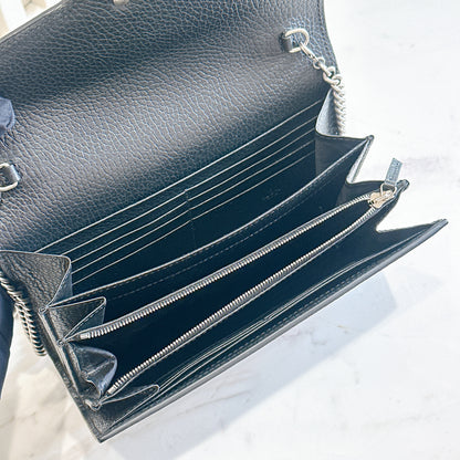 Gucci Dionysus Wallet On Chain Black