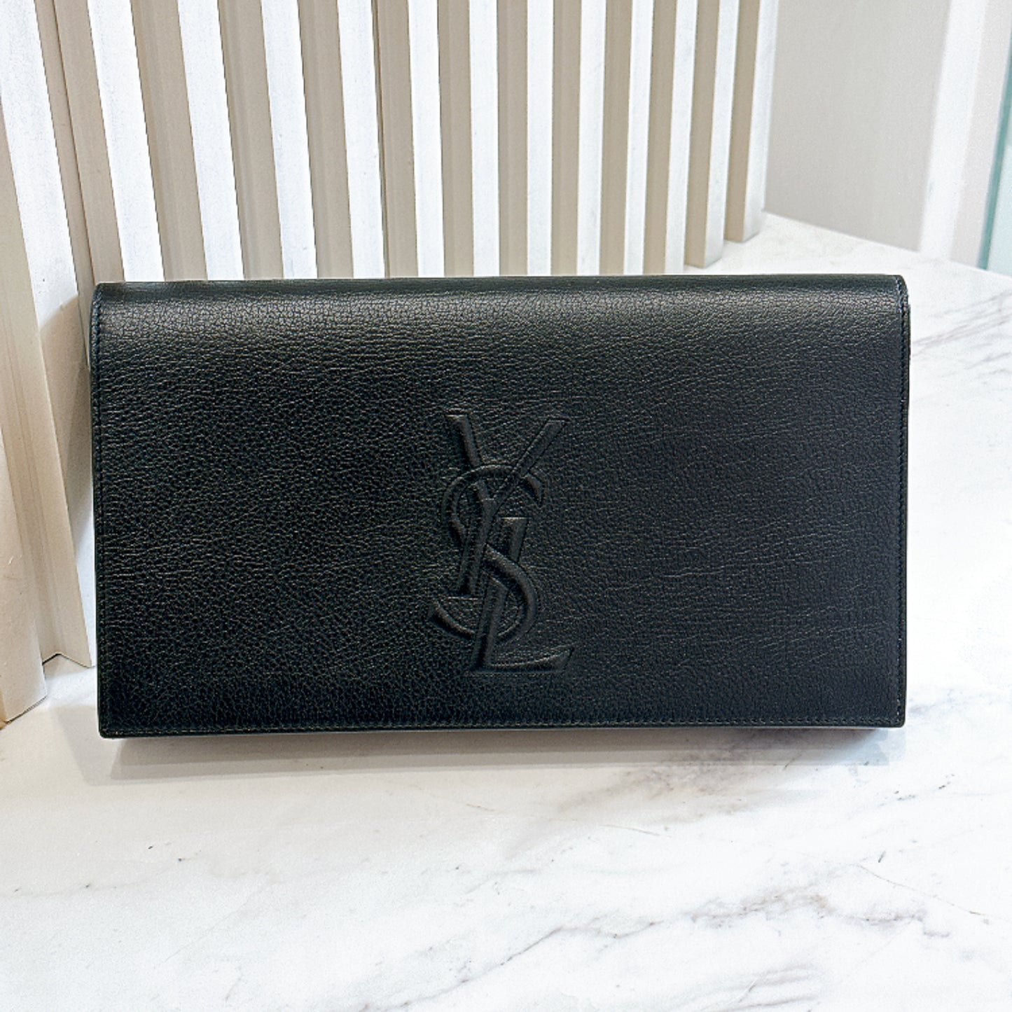 YSL Belle De Jour Clutch in Black