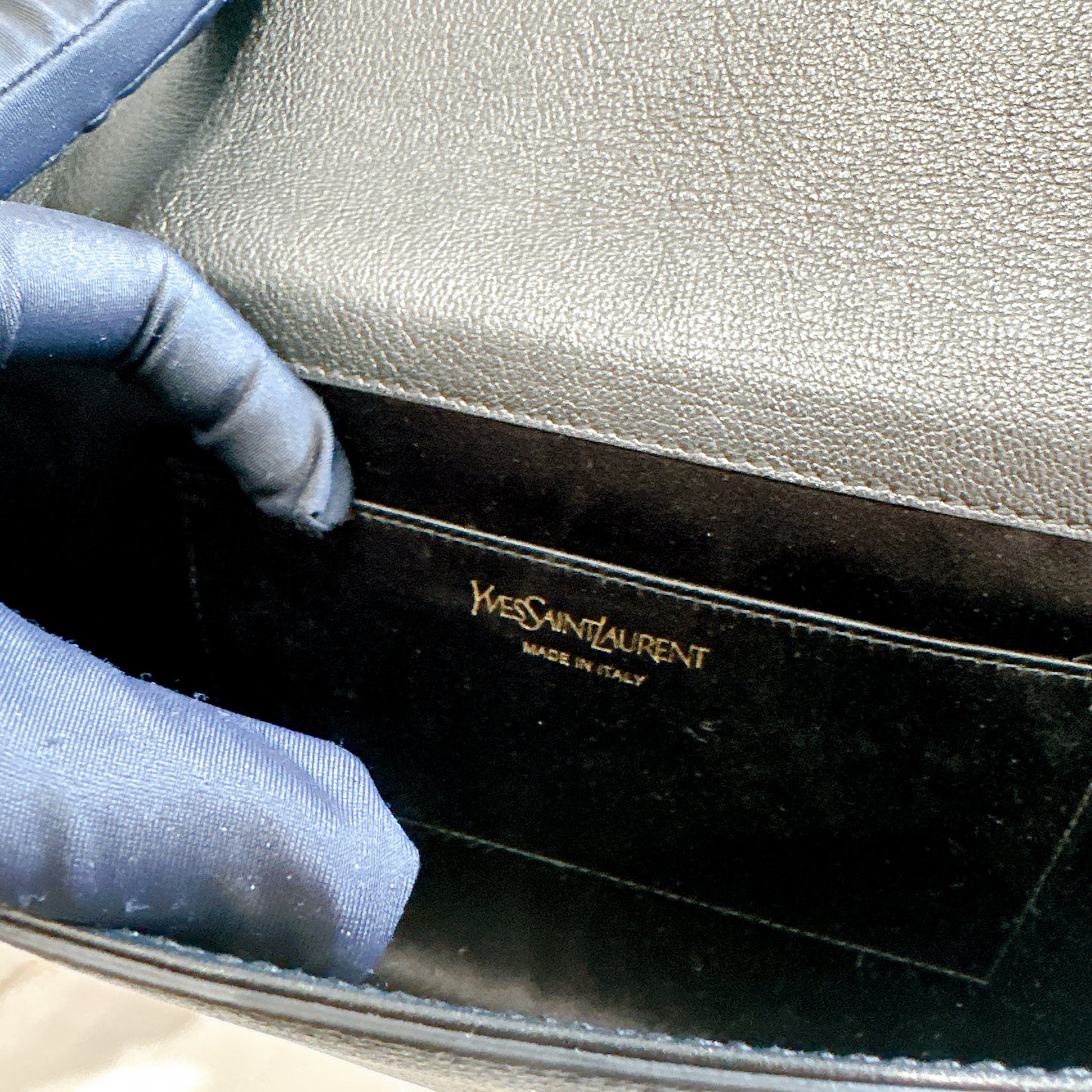 YSL Belle De Jour Clutch in Black