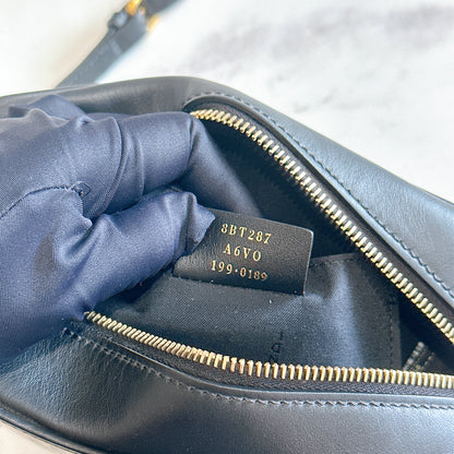 Fendi Tobacco Glazed Canvas FF 1974 Camera Bag