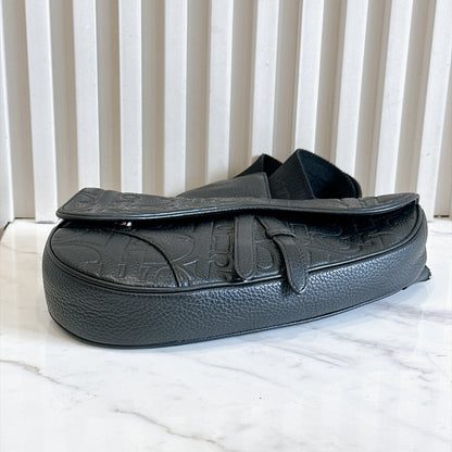 Dior Saddle Gravity Leather in Black