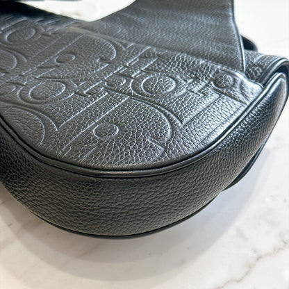 Dior Saddle Gravity Leather in Black