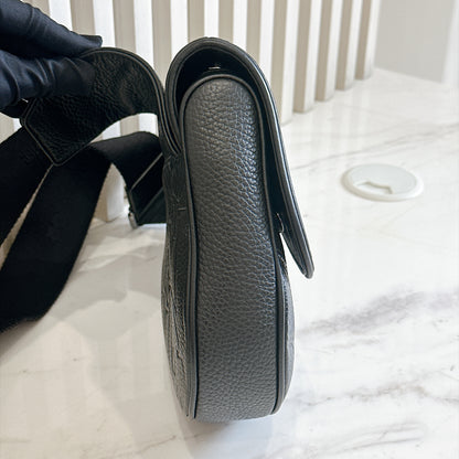 Dior Saddle Gravity Leather in Black
