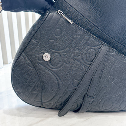 Dior Saddle Gravity Leather in Black
