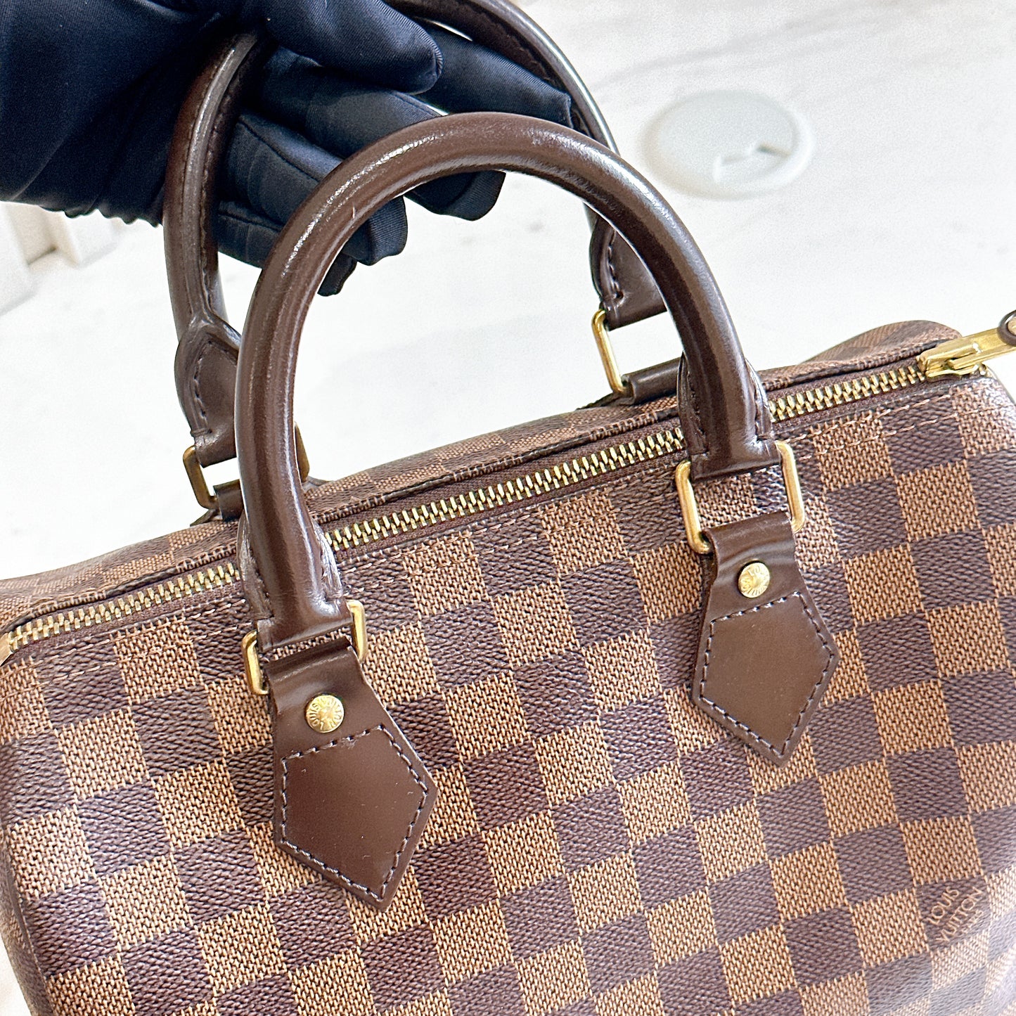 Lv Damier Ebene Speedy 25