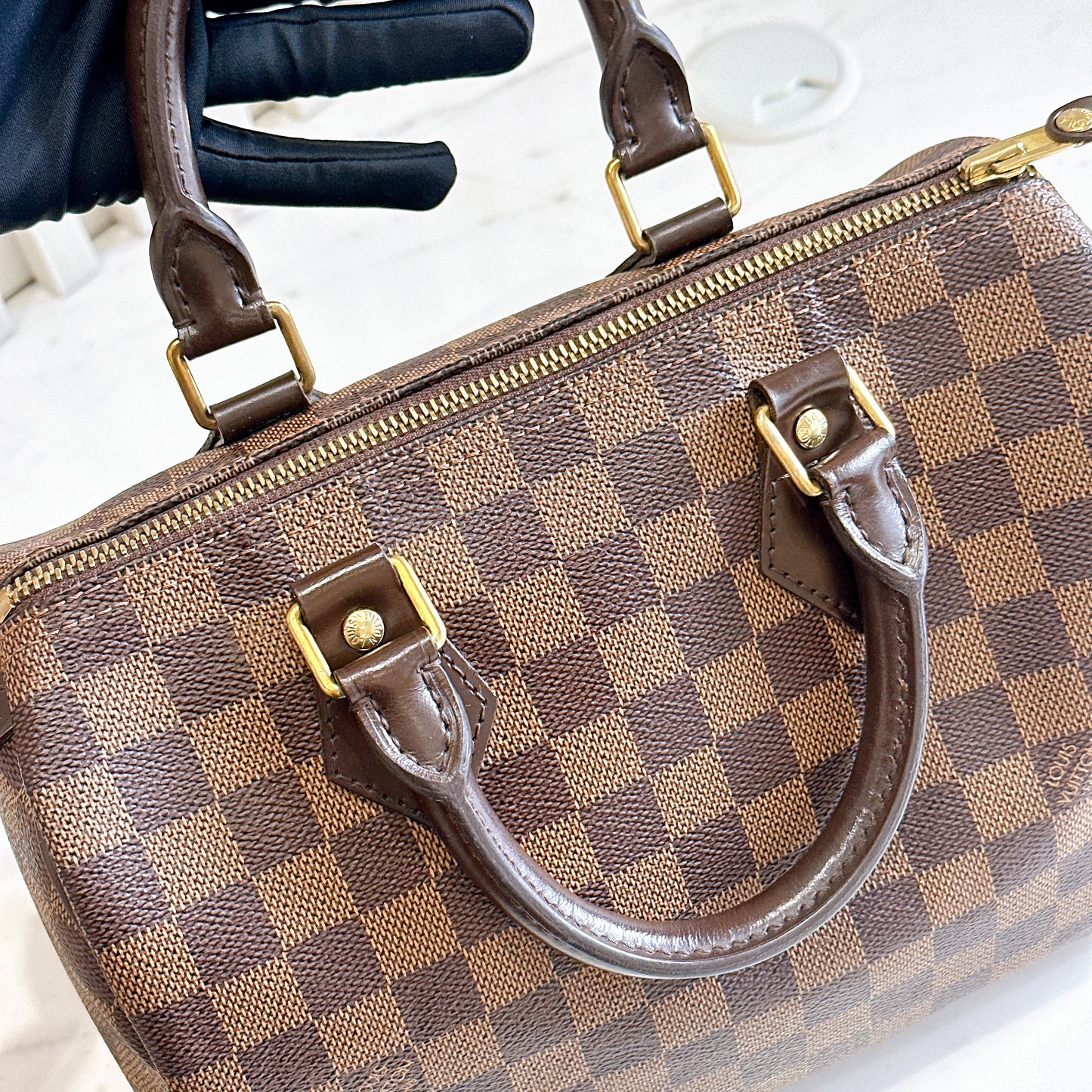 Lv Damier Ebene Speedy 25