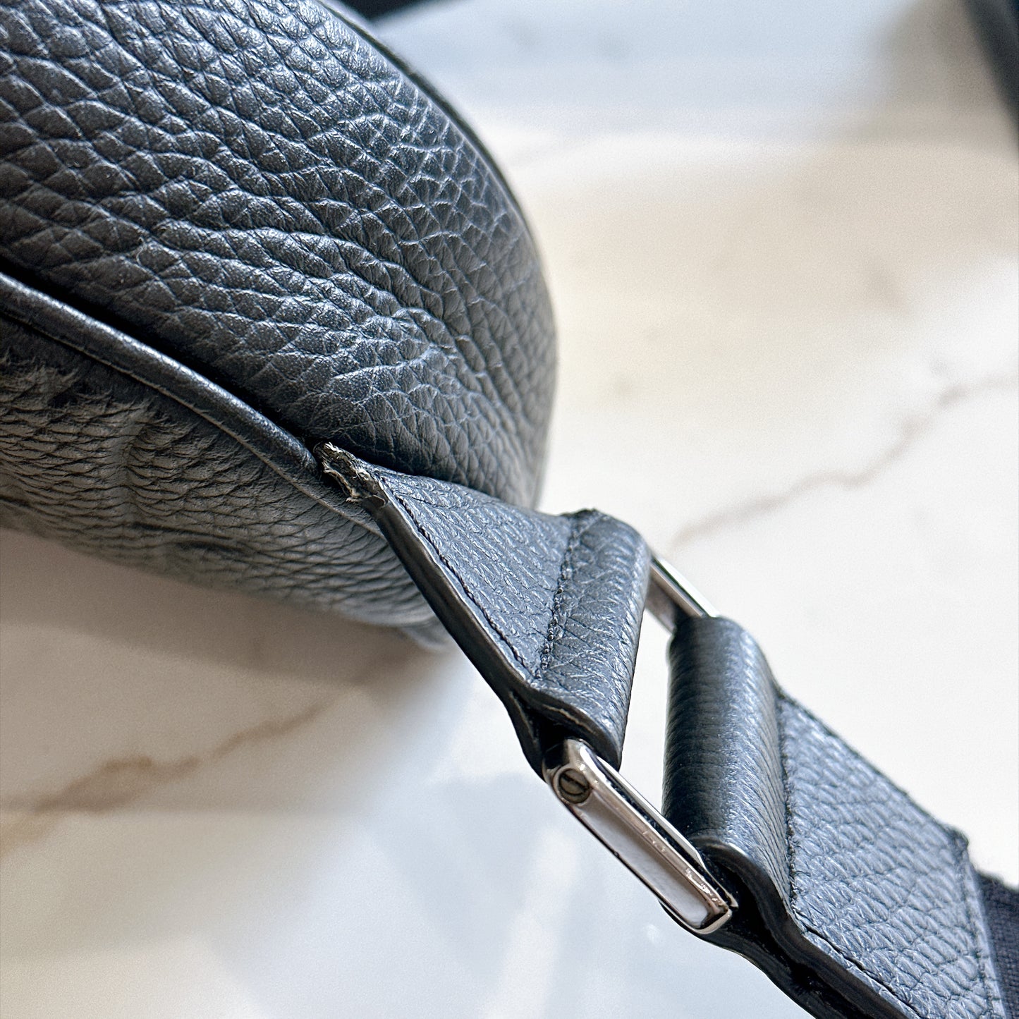 Dior Saddle Gravity Leather in Black