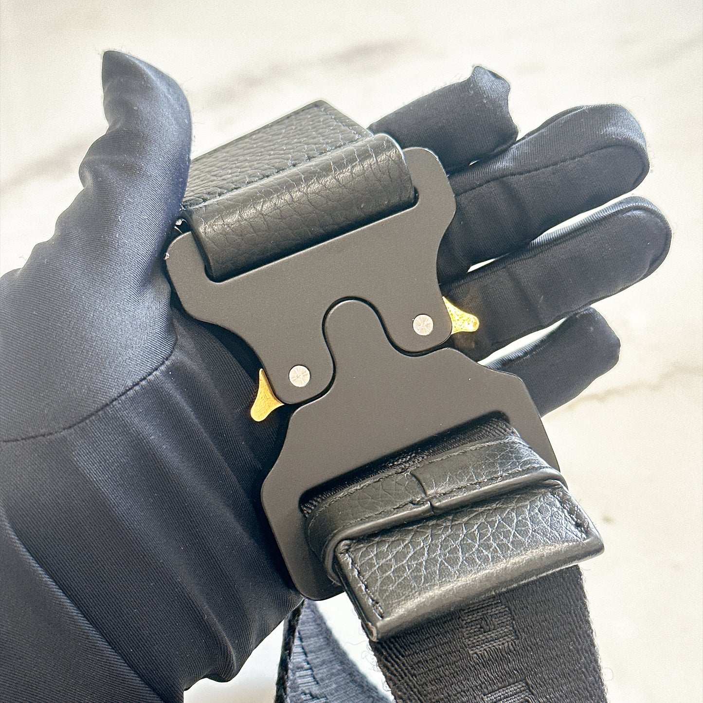 Dior Saddle Gravity Leather in Black