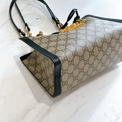 Gucci Padlock Tote Bag in GG Supreme