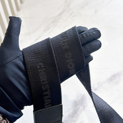 Dior Saddle Gravity Leather in Black