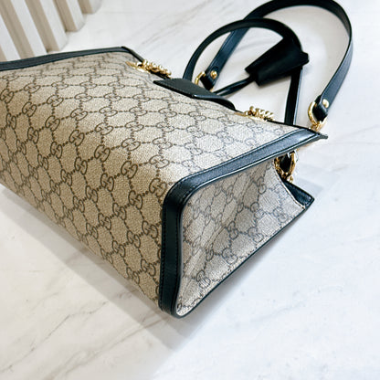 Gucci Padlock Tote Bag in GG Supreme