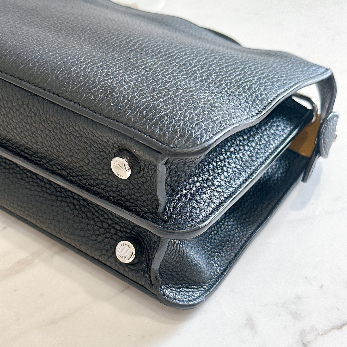 Fendi Peekaboo ISeeU in Black Small