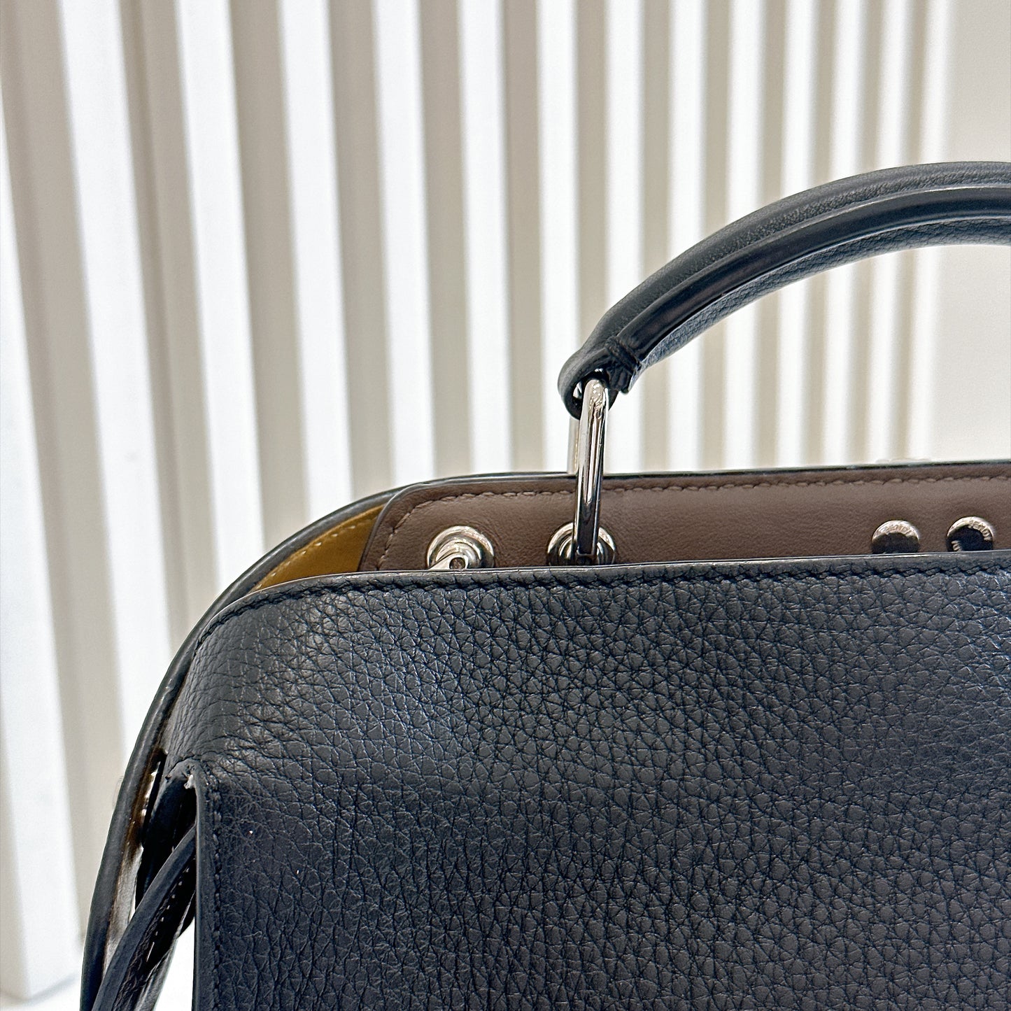 Fendi Peekaboo ISeeU in Black Small
