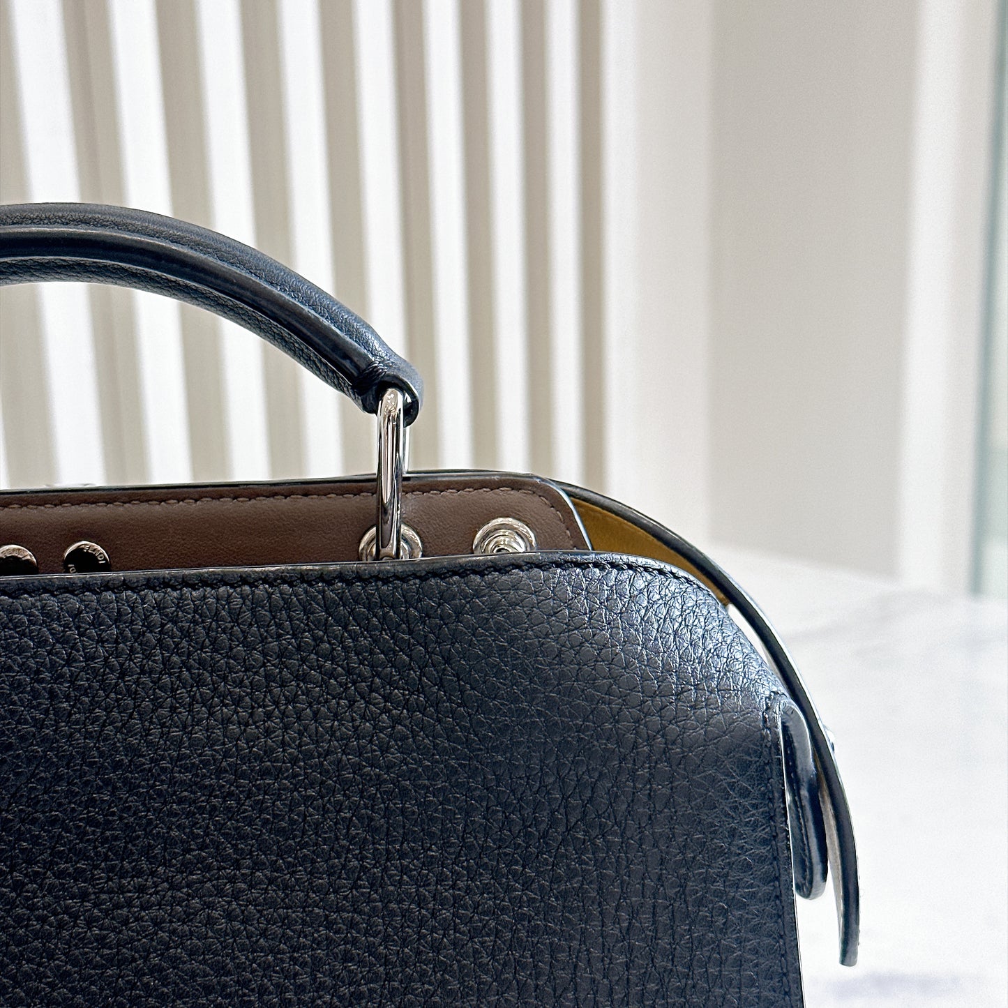 Fendi Peekaboo ISeeU in Black Small