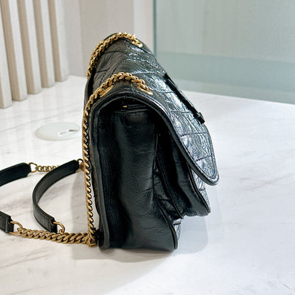 YSL Niki Baby in Black