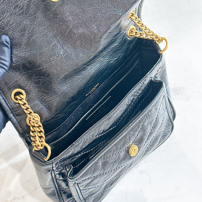 YSL Niki Baby in Black