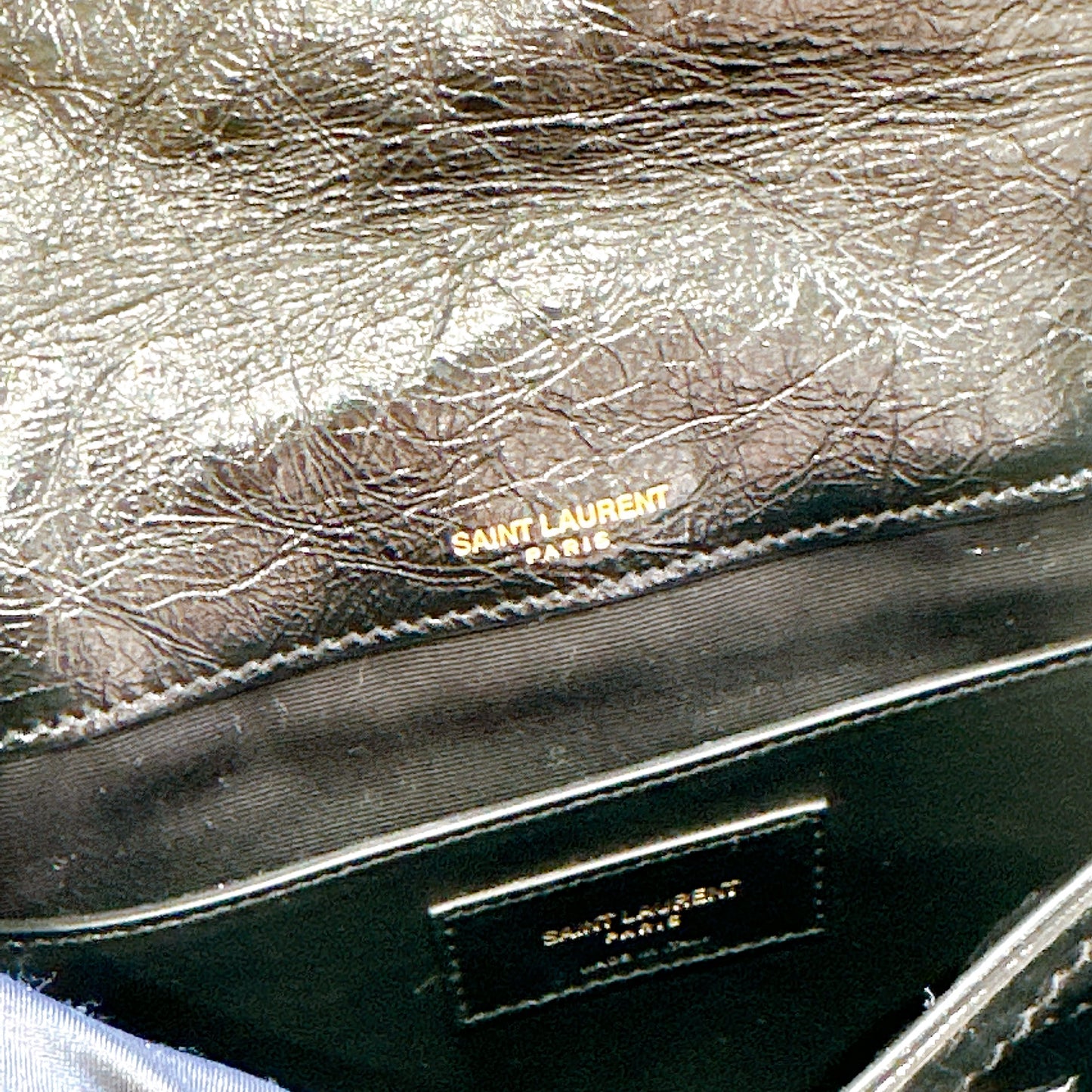 YSL Niki Baby in Black