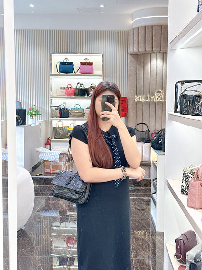 YSL Niki Baby in Black