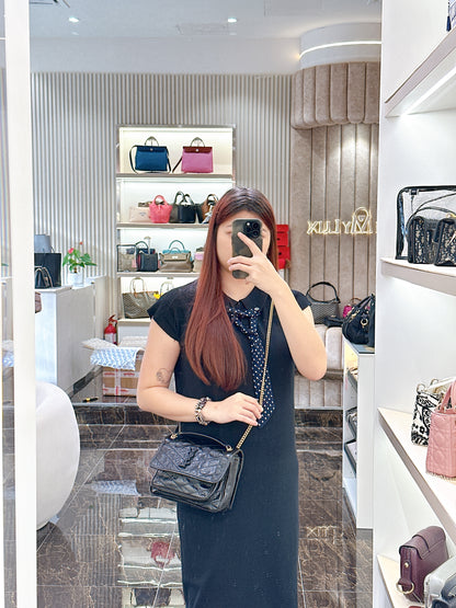 YSL Niki Baby in Black
