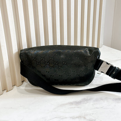Gucci GG Bumbag in Black Imprime