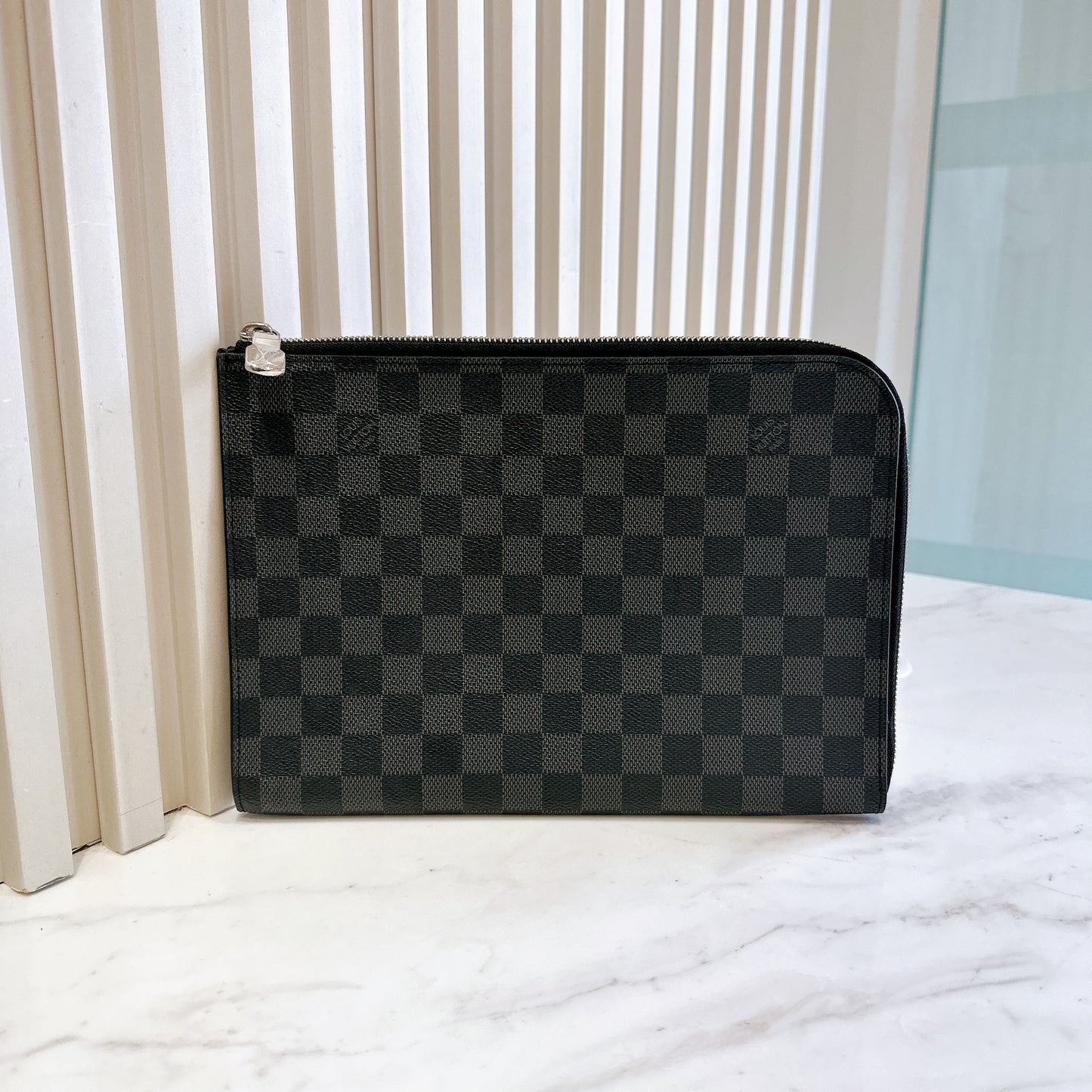 LV Damier Graphite Pochette Jour PM