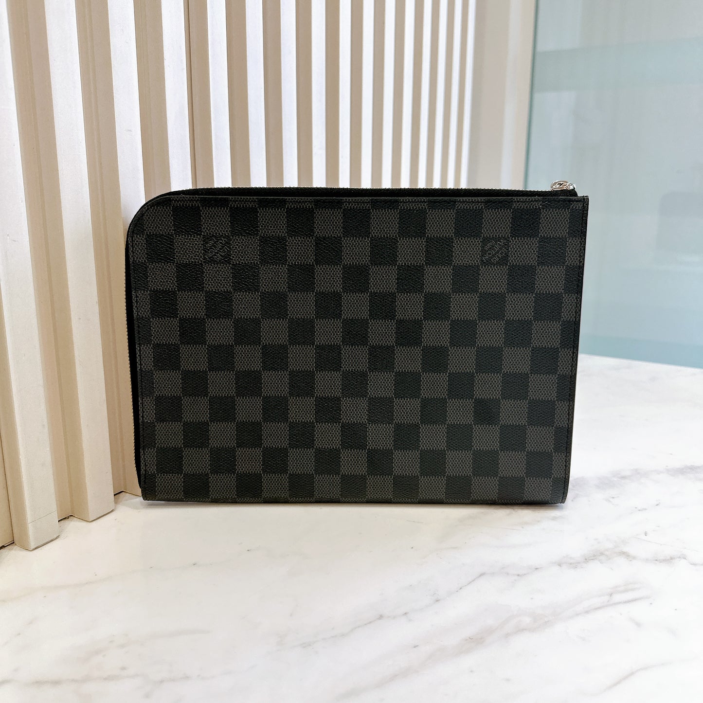 LV Damier Graphite Pochette Jour PM