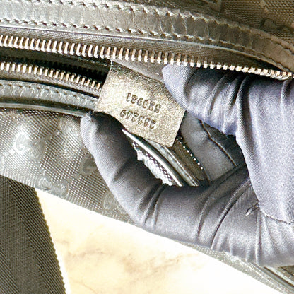 Gucci GG Bumbag in Black Imprime