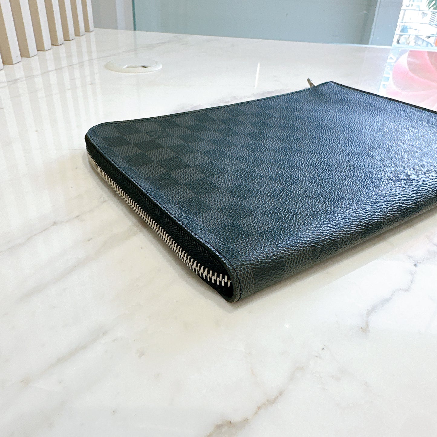 LV Damier Graphite Pochette Jour PM