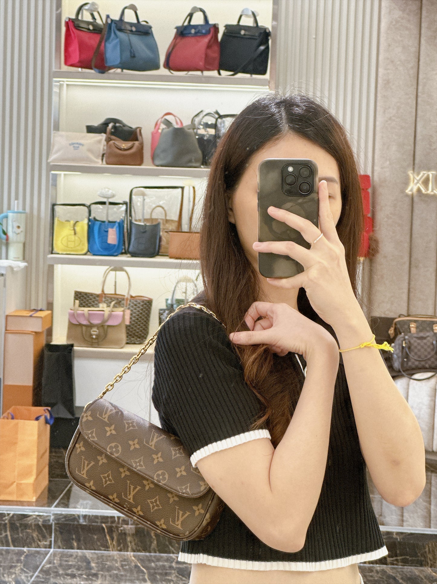 LV Monogram Ivy WOC