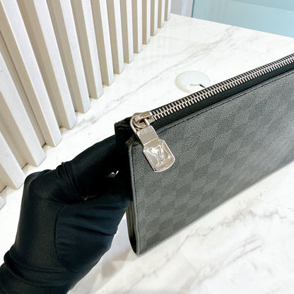 LV Damier Graphite Pochette Jour PM