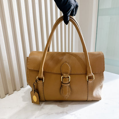 Fendi Selleria Linda Bag in Beige
