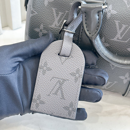 LV Keepall 25 in Monogram Eclipse