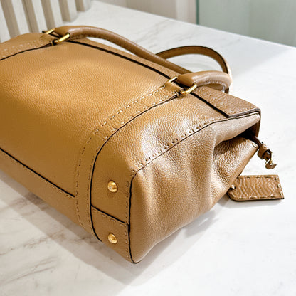 Fendi Selleria Linda Bag in Beige