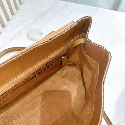 Fendi Selleria Linda Bag in Beige