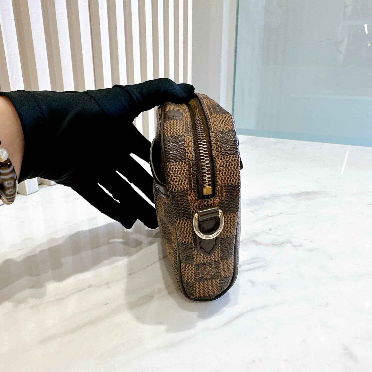 LV Damier Ebene Pochette Ipanema