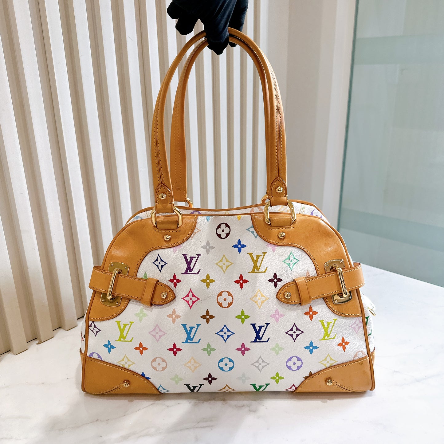 LV Multicolor Claudia Shoulder Bag