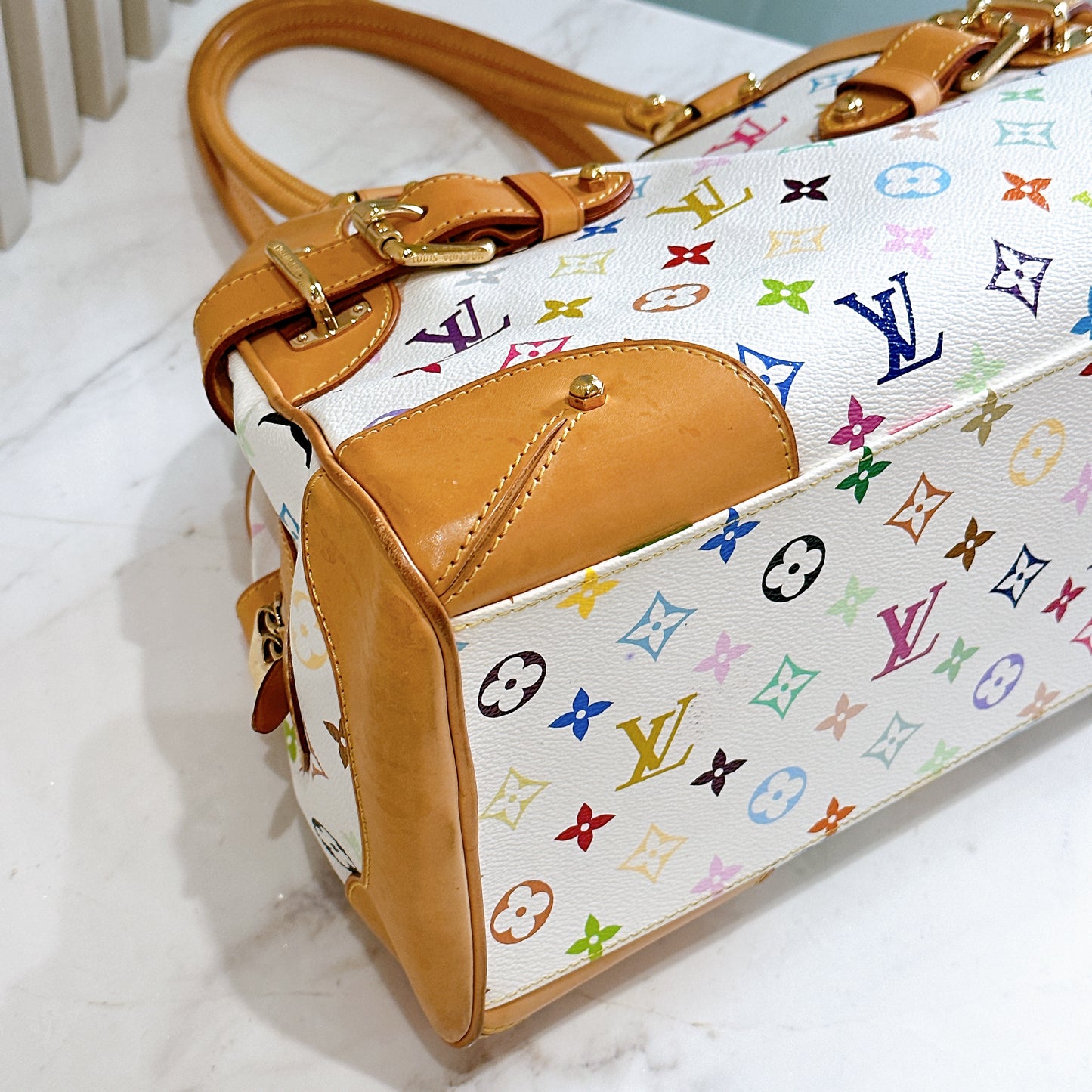 LV Multicolor Claudia Shoulder Bag