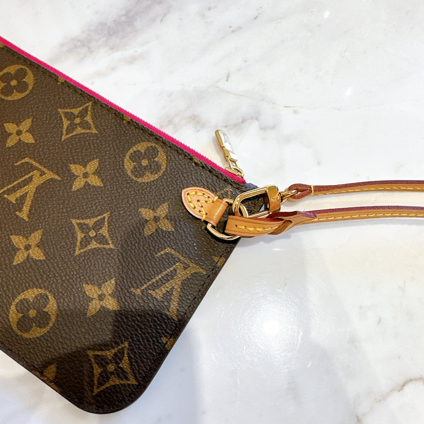 LV Neverfull Monogram Pouch