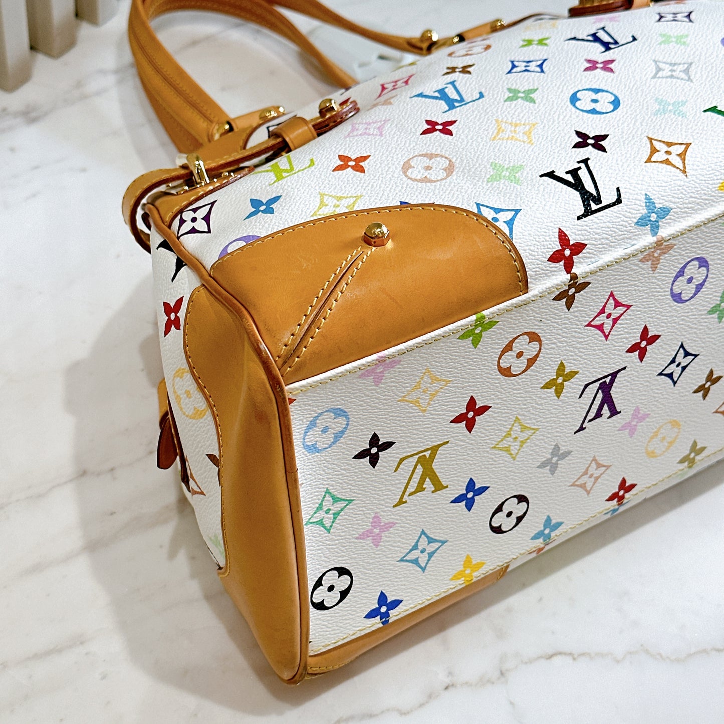 LV Multicolor Claudia Shoulder Bag