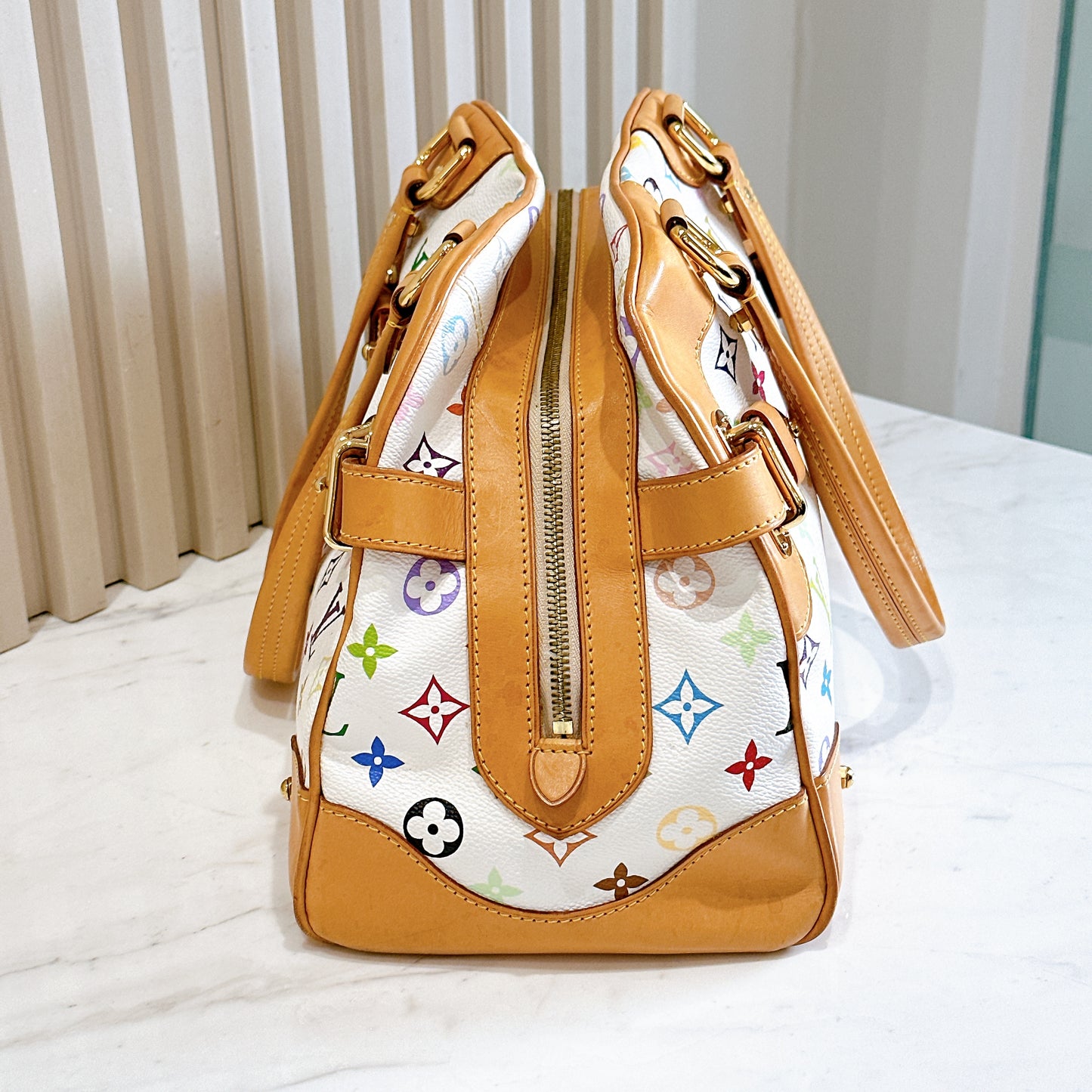 LV Multicolor Claudia Shoulder Bag