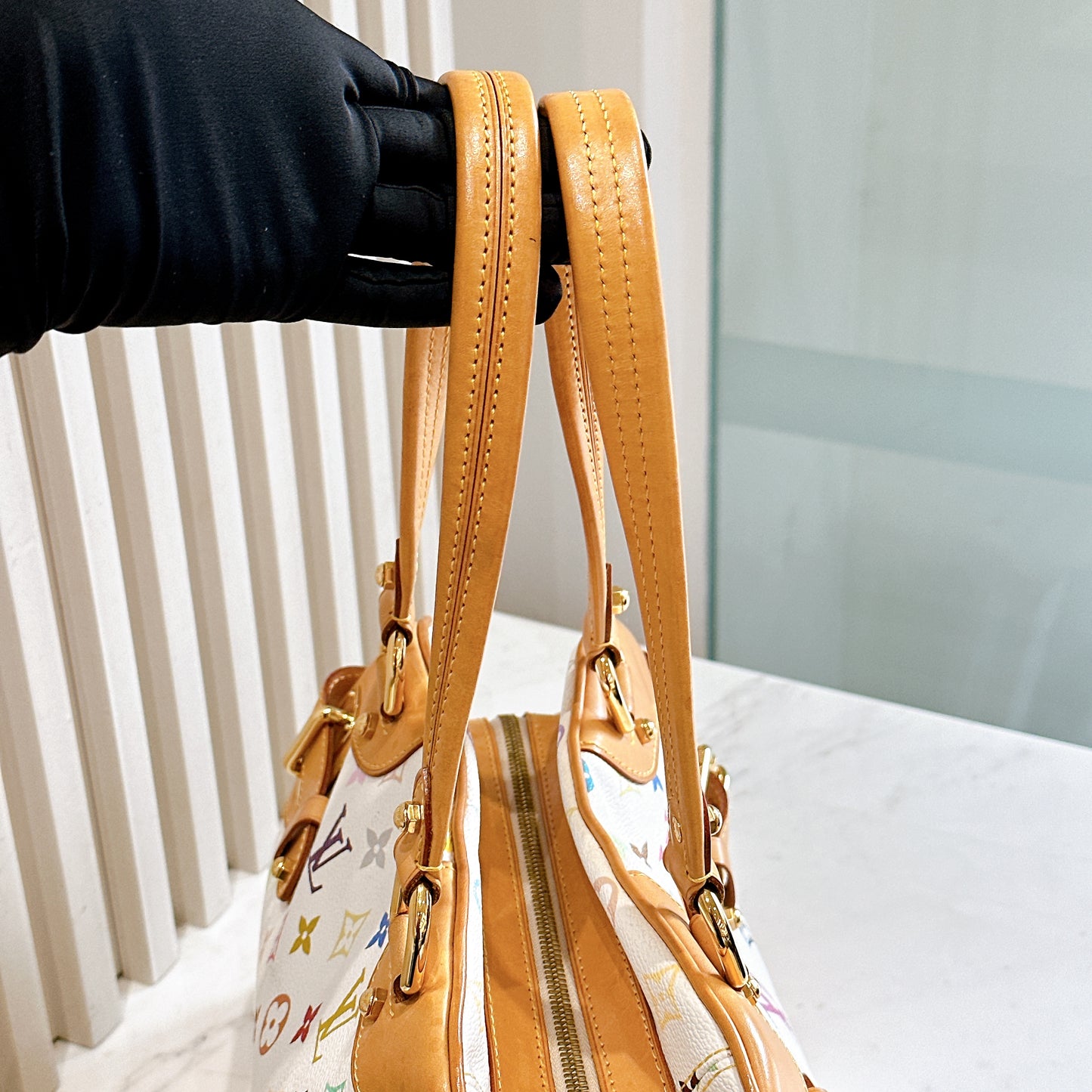 LV Multicolor Claudia Shoulder Bag