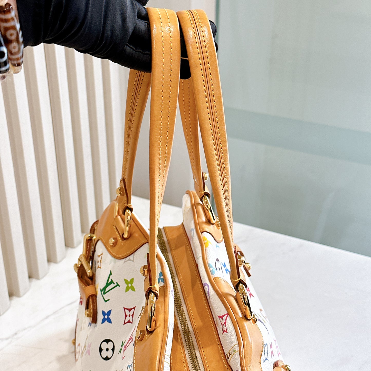 LV Multicolor Claudia Shoulder Bag