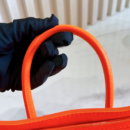 Celine Nano Luggage in Bright Orange
