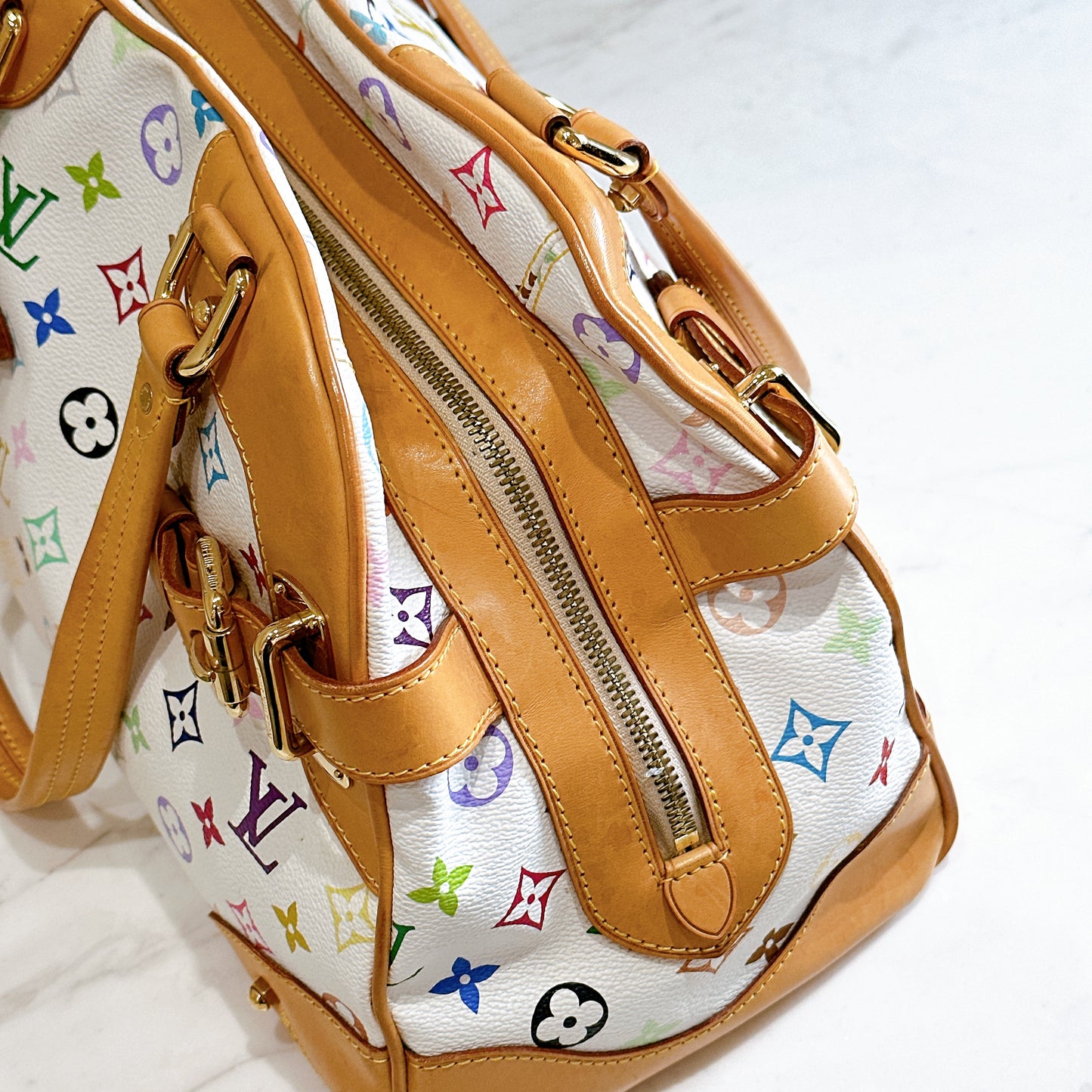 LV Multicolor Claudia Shoulder Bag